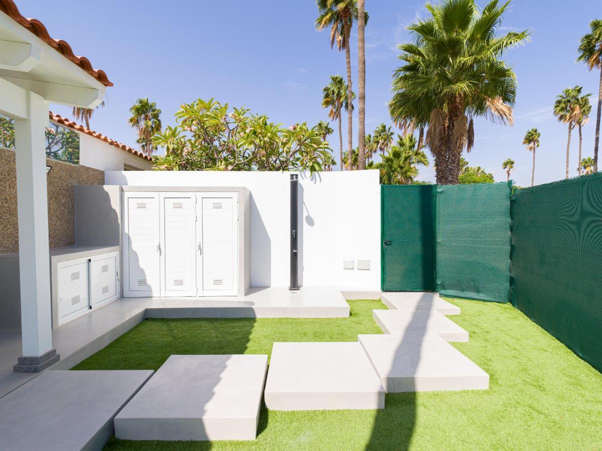 Aquarium Bungalow Private Jacuzzi, 3 Bedrooms, Ac And Bikes Maspalomas  Exterior foto